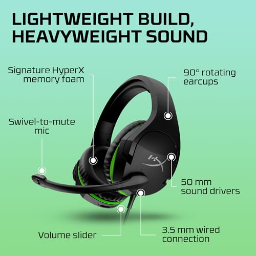 Official Xbox HyperX CloudX Stinger Core Headset