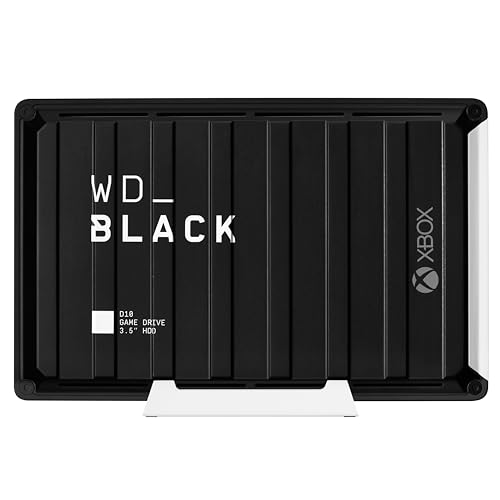 12TB WD BLACK D10 Game Drive for Xbox
