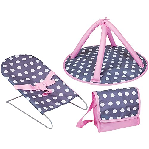 Deluxe 5-Piece Doll Nursery Play Set