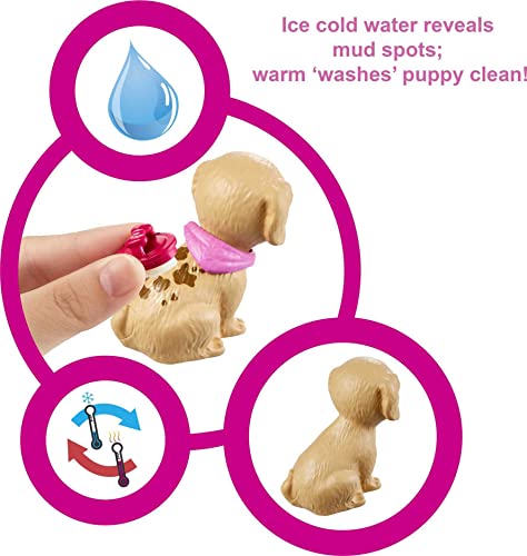 Barbie Pet Boutique Playset with Color-Change Feature