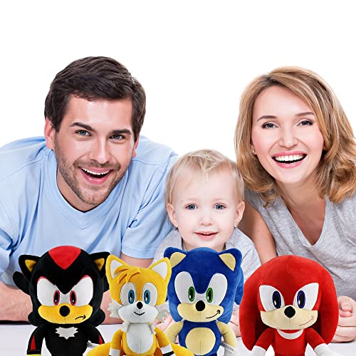 Shadow the Hedgehog Plush Toy - 12" Soft Figure