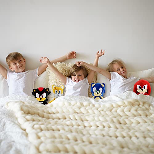 Shadow the Hedgehog Plush Toy - 12" Soft Figure