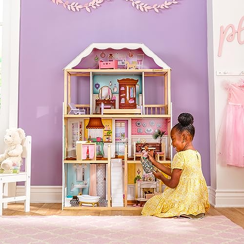 Classic Barbie Dollhouse with Easy Assembly, Accessories