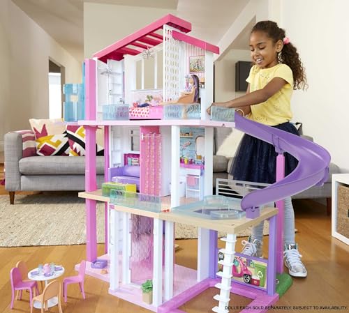 Barbie Dreamhouse: 70+ Accessories, Transforming Furniture, Lights & Sounds
