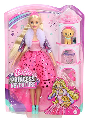 Barbie Princess Adventure Doll Set with Accessories