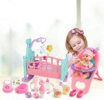 Interactive 12" Baby Doll Play Set with Accessories