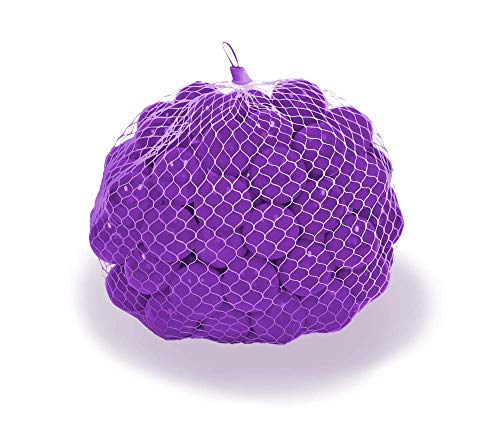 Purple Crush-Proof Trampoline Pit Balls - 100 Pack