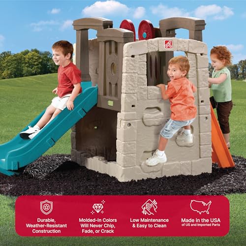 Step2 Woodland Climber II Kids Outdoor Playset