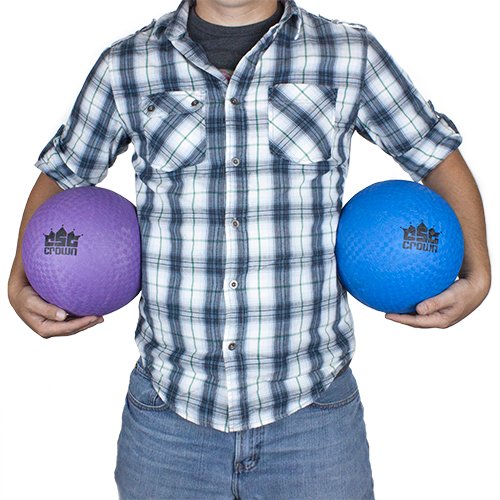 6-Pack Playground Balls with Hand Pump