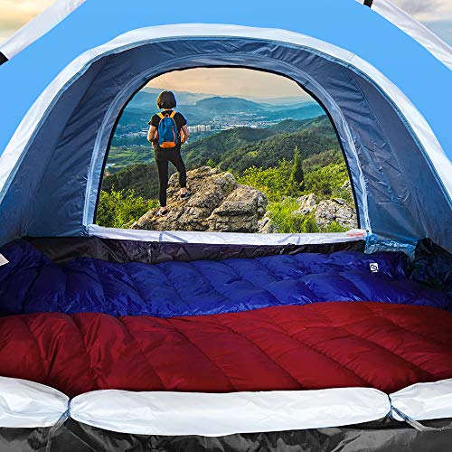 Ubon Ultralight 3-Person Pop-Up Indoor Tent