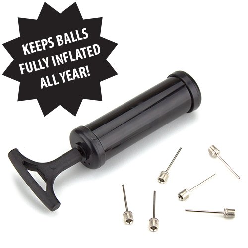 6-Pack Playground Balls with Hand Pump