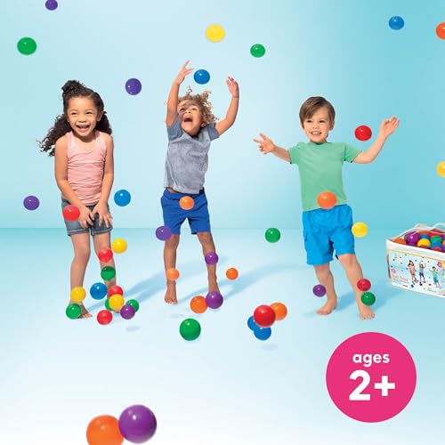 Multicolored Fun Ballz for Play Pits - 100 Pack