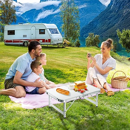 Moosinily 2FT Adjustable Folding Picnic Table for Kids