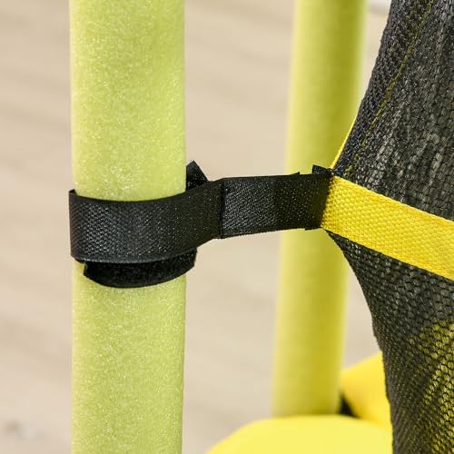 Qaba Kids Indoor/Outdoor Trampoline with Ball Pit