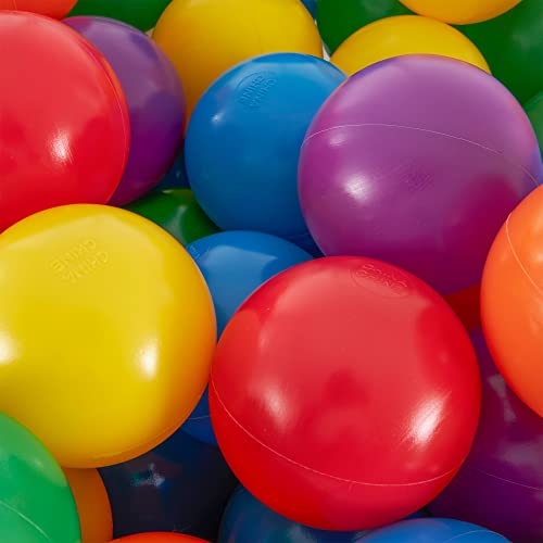 Multicolored Fun Ballz for Play Pits - 100 Pack