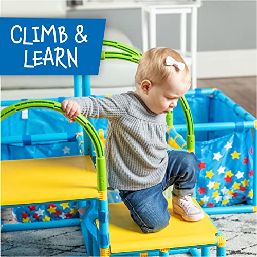 Jungle Gym Playset with Slide and Ball Pit