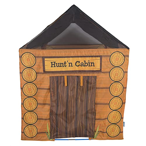 Kids Hunt'n Cabin Playhouse Tent - Brown