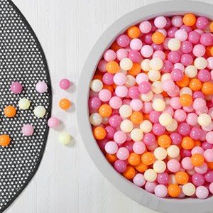 GOGOSO Pink Pit Balls for Kids' Playhouses