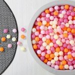 GOGOSO Pink Pit Balls for Kids' Playhouses