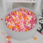 GOGOSO Pink Pit Balls for Kids' Playhouses