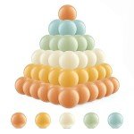 Colorful Plastic Balls for Kids' Playhouses - 100 Pack