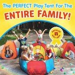 7-Piece Kids Play Tent and Ball Pit Set