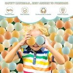 Colorful Plastic Balls for Kids' Playhouses - 100 Pack