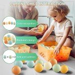 Colorful Plastic Balls for Kids' Playhouses - 100 Pack