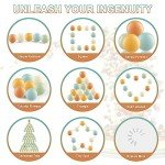 Colorful Plastic Balls for Kids' Playhouses - 100 Pack