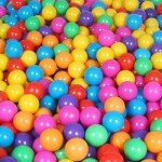Rainbow Colorful BPA Free Ball Pack for Playhouses