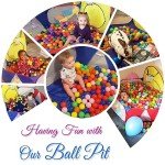 Eocolz Kids' Pop-Up Playhouse Ball Pit