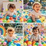 Colorful Ball Pit Balls for Kids’ Playhouse