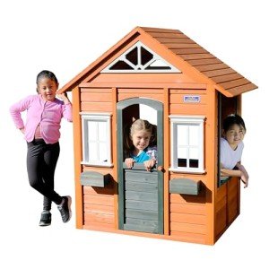 Sportspower Wooden Playhouse with Working Door