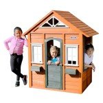 Sportspower Wooden Playhouse with Working Door