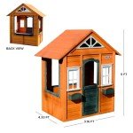 Sportspower Wooden Playhouse with Working Door