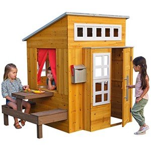 KidKraft Modern Wooden Children's Playhouse with Kitchen