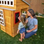 KidKraft Modern Wooden Children's Playhouse with Kitchen