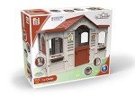 Chicos Large Indoor/Outdoor Kids Playhouse - Beige/Red