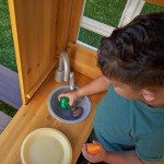 KidKraft Modern Wooden Children's Playhouse with Kitchen
