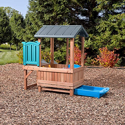 Woodland Adventure Playhouse & Slide for Kids