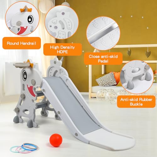 Foldable Indoor Slide Playset for Toddlers