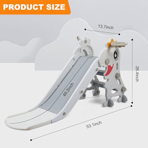 Foldable Indoor Slide Playset for Toddlers
