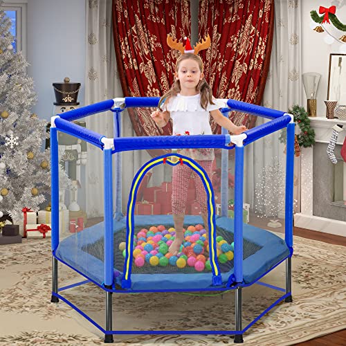 Merax 55" Kids Indoor/Outdoor Trampoline with Net