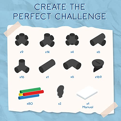 Colorful Kids Jungle Gym Playset - 298 Pcs