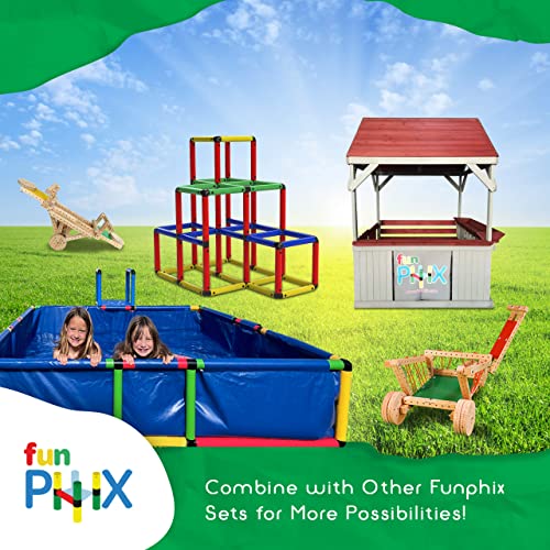 Colorful Kids Jungle Gym Playset - 298 Pcs