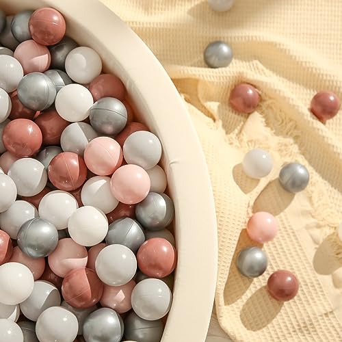 Pink Ball Pit Balls - 100pcs Macaron Kids Toys