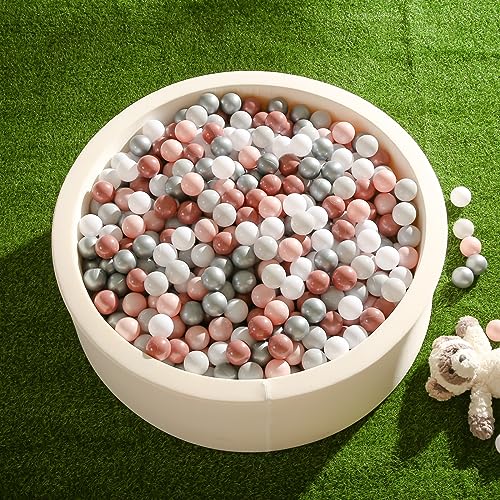 Pink Ball Pit Balls - 100pcs Macaron Kids Toys