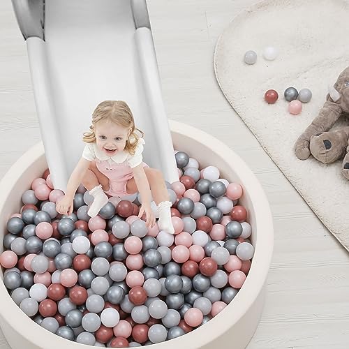 Pink Ball Pit Balls - 100pcs Macaron Kids Toys