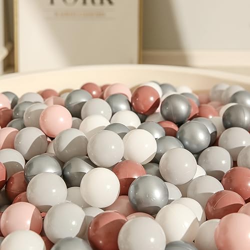 Pink Ball Pit Balls - 100pcs Macaron Kids Toys