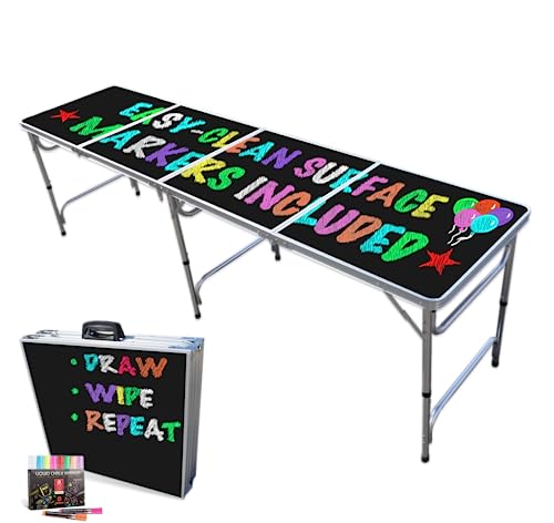 Adjustable Portable Folding Table for Kids Fun